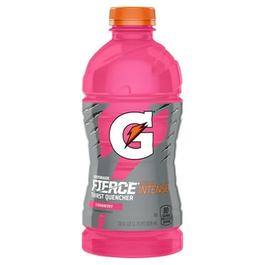 Gatorade Fierce Thirst Quencher Strawberry Sports Drink, 28 fl oz, 1 Count Bottle