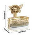 thumbnail image 7 of Nkmbld Butterfly Shaped Suction Cup Soap Box, Household Wall-Mounted Non-Perforating Draining Soap Dish Holder for Kitchen, Bathroom, Laundry, 7 of 7