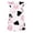 5-Pink, variant on Shadoumai Toddler Girl Dress Ruffle Sleeve Easter Day Cartoon Printed Cute Suspenders Princess Girl Clothes Set