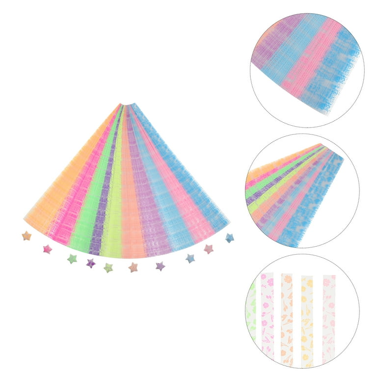 Lucky Star Long Strips Origami Paper Of Pentagram For Children Wishing –  Jessica DIY Home