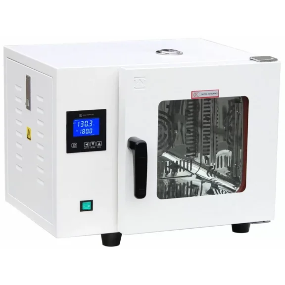 Across International FO19013.110 Stainless Steel Lab Digital Forced Air Convection Drying Sterilizing Oven 110V, 50/60 Hz, 300W, 200 Degree C, 10" x 9" x 10", 0.5 cu.ft.