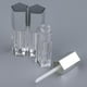 thumbnail image 1 of 3 uds 5ml claro vacío brillo de tubos de aceite lápiz labial recargables Mini muestra Plata shamjiam Tubo de brillo de labios vacío, 1 of 9