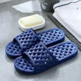 thumbnail image 2 of Shower Shoes Quick Drying Slippers for Women Men, anti slip House Shoes Cushioned Thick Sole Bathroom Slippers Indoor Outdoor Soft Platform Sandals for Living Room College Dorm Beach SPA Gym Pool, 2 of 14