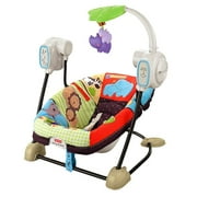 Fisher-Price Luv U Zoo SpaceSaver Swing & Seat