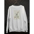 thumbnail image 3 of Blackburnian Warbler Sweatshirt Women -John James Audubon Designs, Female 3X-Large, 3 of 4