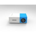 thumbnail image 1 of Mini - projector, 1080p portable Video Projector, outdoor Cinema Projector, LED home cinema Projector, (blue), 1 of 4