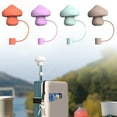 thumbnail image 4 of Mushroom Straw Cover, Cup Accessories, Spill Proof Set Stopper L7 B6 For D0E4, 4 of 8