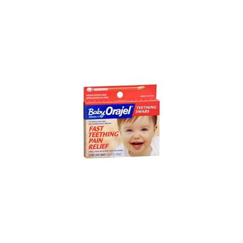 orajel teething swabs
