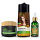 thumbnail image 1 of Herbishh Hair Color Shampoo for Gray Hair - PPD-Free Hair Dye Shampoo and Conditioner + Argan Oil 30mL Hydrating Hair Oil + Pro Keratin Argan Oil Hair Mask for Dry, Damaged Hair 150mL (Golden Brown), 1 of 8