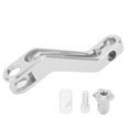 thumbnail image 3 of Brazo Basculante De Freno Trasero, Palanca De Freno Trasero De Motocicleta Aleación De Aluminio Tratamiento Anodizado Confiable Reemplazo Duradero Para Vespa150 Primavera ANGGREK Plata, 3 of 8
