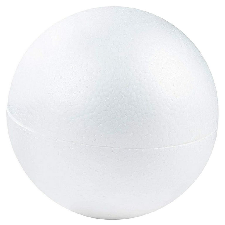 Smoothfoam, Styrofoam Balls, 2 Inches, White, Pack of 12, Mardel