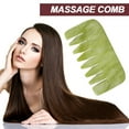 thumbnail image 4 of Gua Sha Stone Massage Natural Jade Head Scalp Scraping Massager Comb (B), 4 of 9
