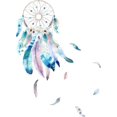 thumbnail image 1 of Mural Dream Catcher Tatuajes de pared Feather Dream Catcher Etiqueta de la pared Poster Boy Girl Dream Catcher para el dormitorio Pluma Etiqueta de la pared Decoración de la pared TUNC Sencillez, 1 of 5