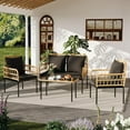 thumbnail image 2 of GAOMON Patio Furniture Set,Black, 2 of 8