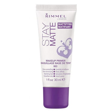 Rimmel London Stay Matte - 003 - Primer, Ultra-Lightweight, Controls Shine, Doesn’t Feel Greasy, 1oz C57