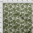 thumbnail image 2 of oneOone Cotton Cambric Light Green Fabric Stripe & Floral Artistic Fabric For Sewing Printed Craft Fabric By The Yard 56 Inch Wide, 2 of 4