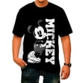 thumbnail image 3 of Camiseta con estampado de Mickey Mouse de Disney para hombre, ropa informal de moda urbana de verano para hombre, holgada, cuello redondo, secado rápido, manga corta, ropa para niños, 3 of 5