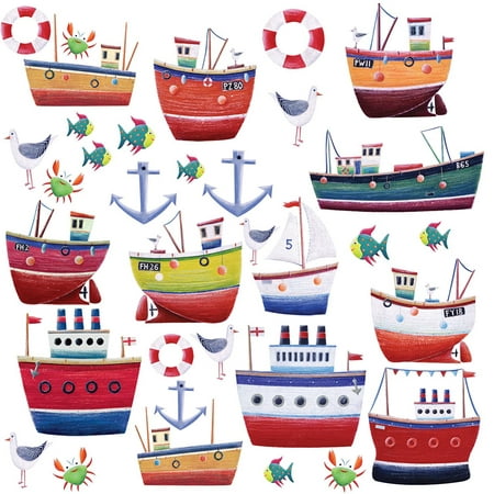 Ship Shape Peel & Stick Wall Decals