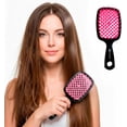 thumbnail image 1 of Cepillo para Cabello Bluelander Antinudos con Mango Ergonómico, Rosa, 1 of 5