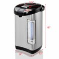 5Liter LCD Water Boiler and Warmer Electric Hot Pot Kettle Hot Water