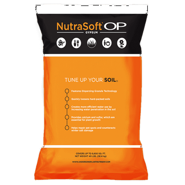 The Andersons NutraSoft DG Pelletized Gypsum 6,600 sq ft 40 lb Bag