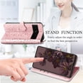 thumbnail image 2 of PU Leather Flip Wallet Case for Google Pixel 7, Cat Dog Cartoon Cute Style with ID Card Holder Phone Cover Case for Google Pixel 7 MG Rose Gold, 2 of 14