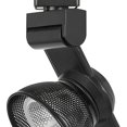 thumbnail image 3 of Benjara BM220786 12W Integrated LED Metal Track Fixture with Mesh Head, Black, 3 of 5