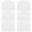White, variant on 8pcs Removable Basket Tags Clips Pantry Organization Basket Labels Storage Bin Labels
