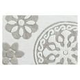 thumbnail image 3 of Medallion Cotton Tufted Bath Rug 20x30 Inches Global Inspired Boho Bathroom Mat Soft Absorbent 100% Cotton Machine Washable, 3 of 9