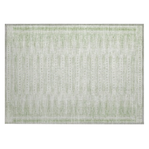 Dalyn Rugs Machine Washable Indoor/Outdoor Chantille Sage 1'8" x 2'6" Rug