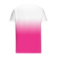 thumbnail image 5 of SWSTBBY Summer Tops for Women,Womens Tops,Women's Short Sleeved Shirt With Checkered Printed Button Casual T-shirt Top, 5 of 5