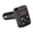 Black, variant on Bluetooth 5.0 FM for Car with Handsfree Dual USB Fast Charging MP3 Player Pink