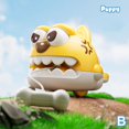 thumbnail image 1 of Pull String Toy Car Cartoon Elephant Puppy Scooter Decompression Children'S Educational Creative Toy, 1 of 1