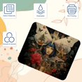 thumbnail image 3 of Bohemian Printed Square Mouse Pad, 8.3x9.8 Inch Non-Slip Rubber Bottom Gaming Mouse Pad for Office Use, 3 of 6