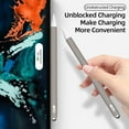 thumbnail image 4 of TBTIC For Apple Pencil 2nd Gen Soft Silicone Cover Protector Stylus Touch Pen Case IPad Accessories Purple, 4 of 6