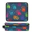 thumbnail image 5 of Hair Tools Storage with Heat Resistant Mat- Full Of Fun Printed Design Curling Iron Travel Bag/Flat Iron Case for Women, 5 of 8