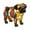 K, variant on YujiCraft Hand-Painted Resin Dog Art Night Light French Cute Pet Dog Desktop LED Lamp Gift for Dog Lovers,F