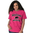 thumbnail image 3 of Alabama Cute Elephant Souvenir AL Men's Graphic T Shirt Tees Brisco Brands S, 3 of 6