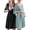 Black/Celadon Green, variant on Weardear Maternity Nursing Dresses 3 in 1 Nightgowns for Labor Delivery Breastfeeding Sleepwear S-XXXL