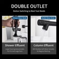 thumbnail image 3 of Kitchen Faucet with Pull Down Sprayer,Brass Kitchen Sink Faucet with 2 Functions Sprayer,Deck Mounted 360° Rotation Kitchen Sink Mixer Taps, Single Handle Single Hole,Brushed,A, 3 of 8