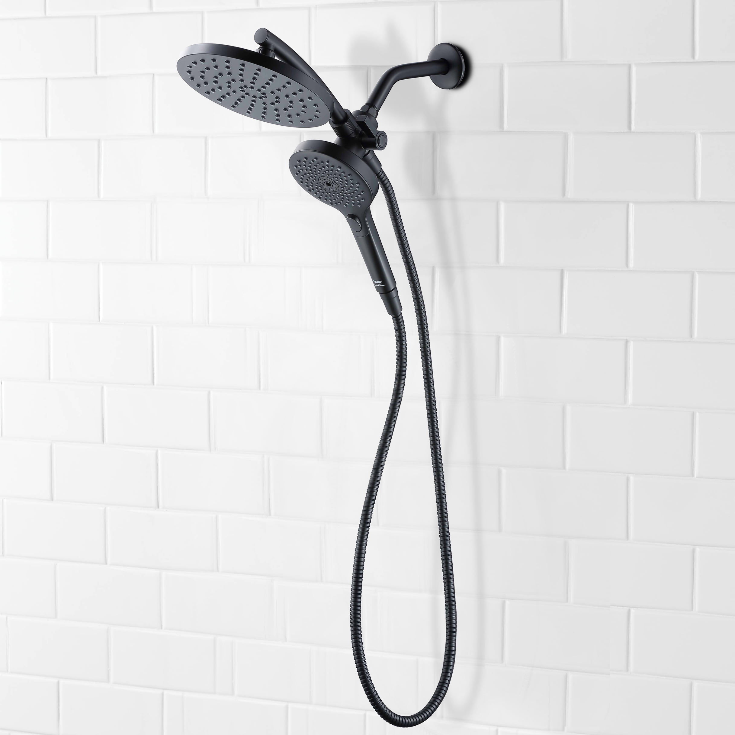 Better Homes & Gardens Matte Black Magnetic Shower Combo