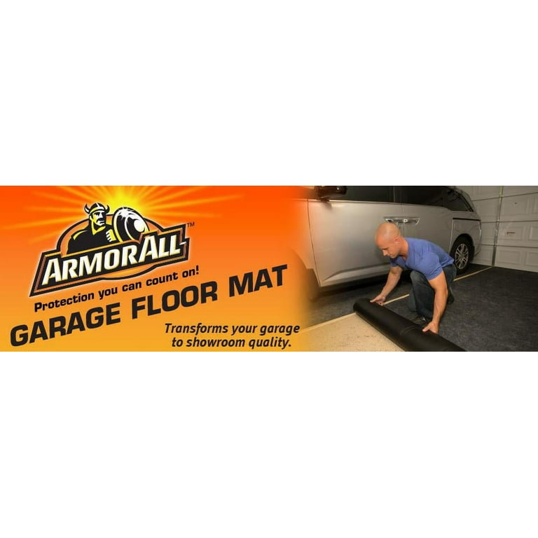 Armor All Aasmvc88100 Charcoal 8'4 x 7'4 Small Vehicle Garage Floor Mat