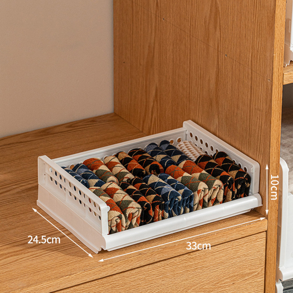 Foldable Clothes Storage Basket Heavy Duty Clothes Containers for