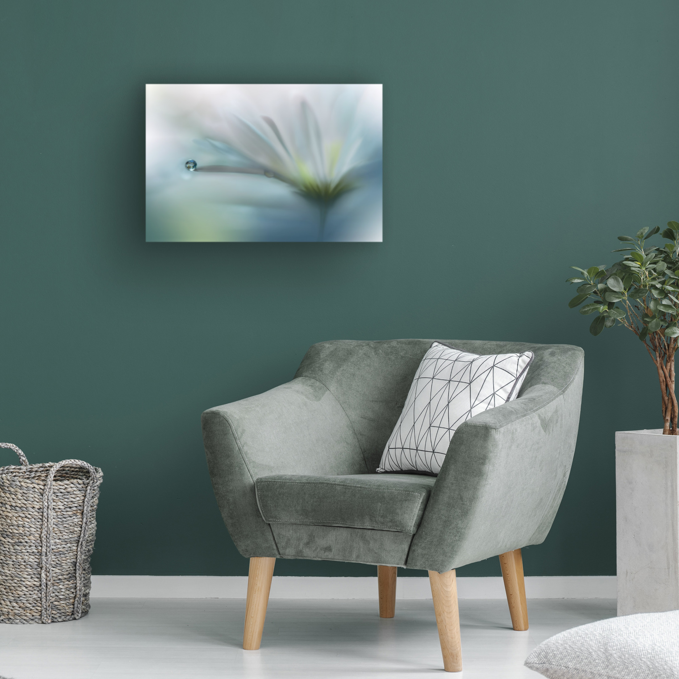 Canvas Wall Art - Juliana Nan 'Fields Of Hope ' Wall Art for Living Room, Bedroom, or Office D?cor by Trademark Fine Art - 19 x 12 Inches
