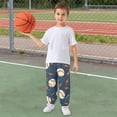 thumbnail image 5 of joogoo Baseballs with Lightning Boys' Sweatpants Jogger Pants 3T, 5 of 8