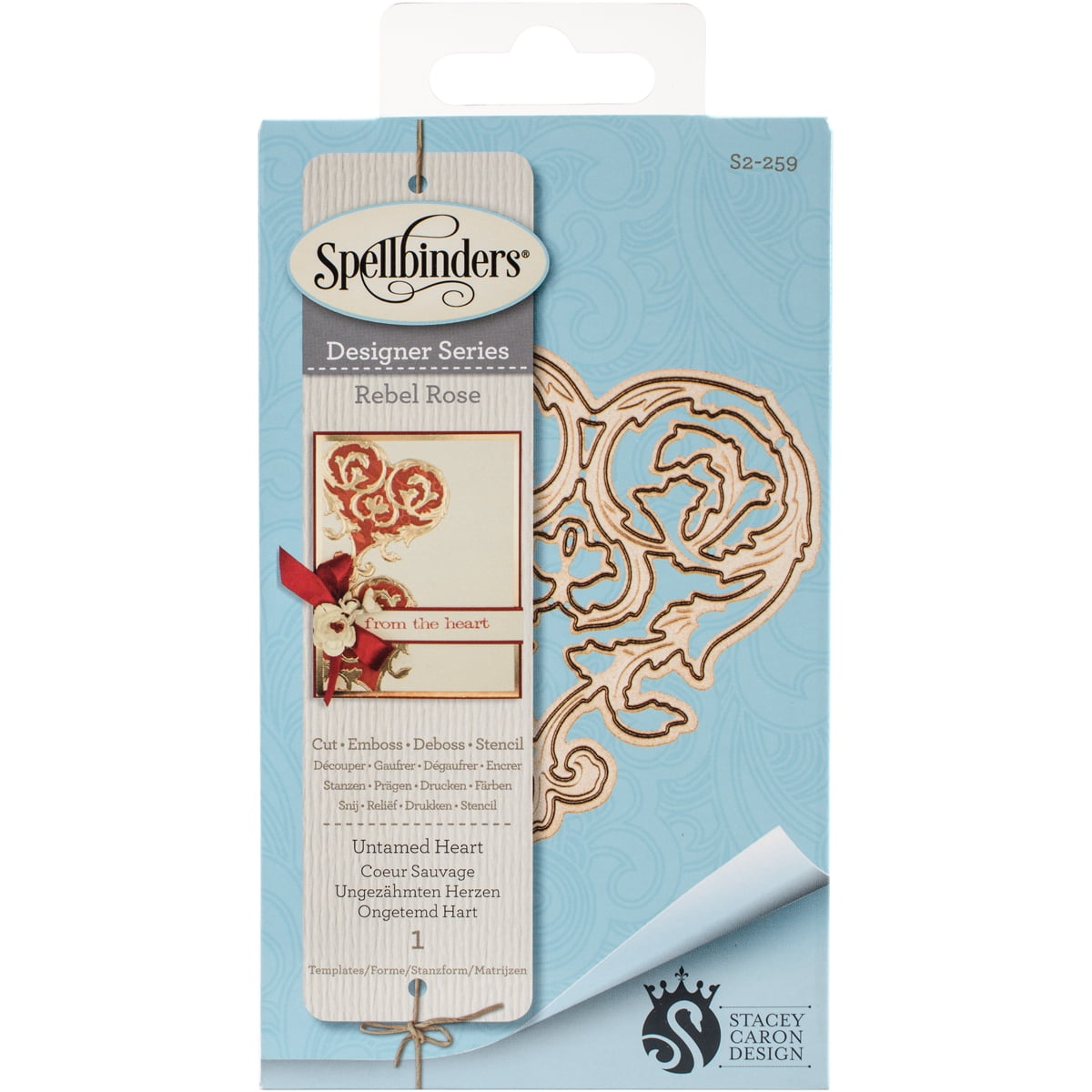 Spellbinders Shapeabilities Morir D-Lites De La Época Victoriana, Signo