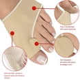 thumbnail image 3 of Alisador Del Dedo Gordo, Nailon Y SEBS, Corrector De Juanetes Transpirable, Tira Antideslizante De Silicona, Elasticidad Moderada Para El Dolor De Pies, 3 of 7