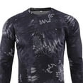 thumbnail image 4 of Outfmvch hoodies for men Outdoor Quick-drying Camouflage Long Sleeves T-Shirts womens tops mens sweaters Black, 4 of 5