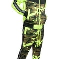 thumbnail image 3 of G-Style USA Men's Reflective Neon Camo Track Suits 2 Piece Sweatsuit Set ST801 - Frozen Camo - Medium - J14C, 3 of 4