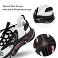 thumbnail image 7 of Pattern Animal Paw Dog Paw Pattern Walking Shoes for Men Woman Lightweight Tennis Fashion Elastic Sports Shoes Cushion Basketball Shoes, 7 of 7